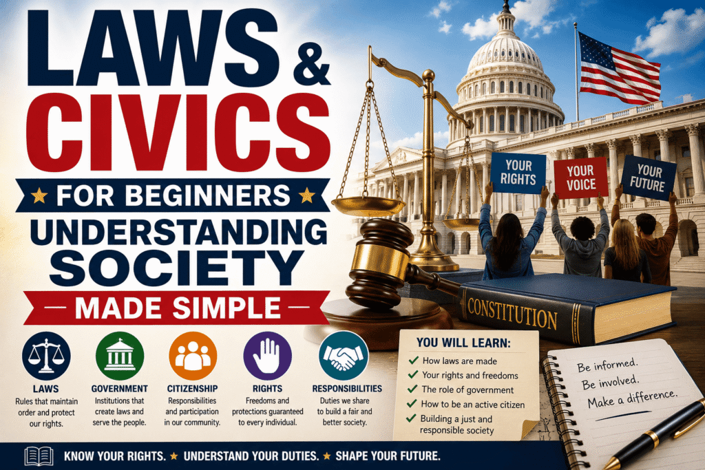 Laws and Civics Made Simple: A Beginner-Friendly Guide