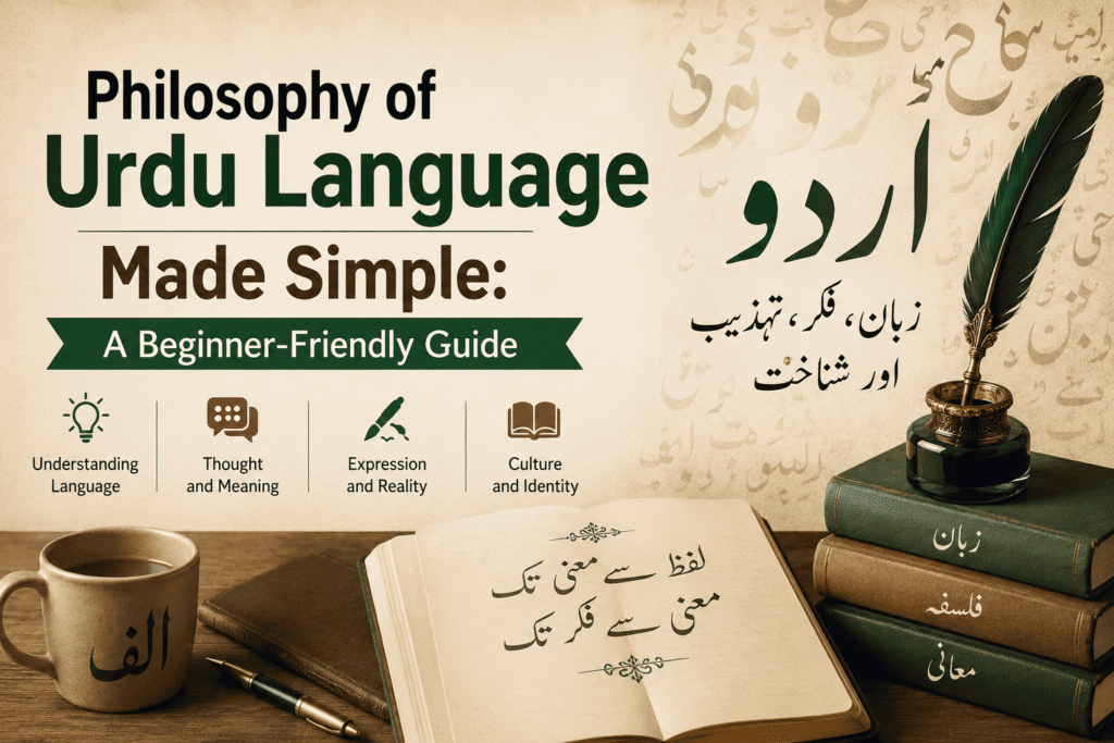 Philosophy of Urdu Language Made Simple: A Beginner-Friendly Guide