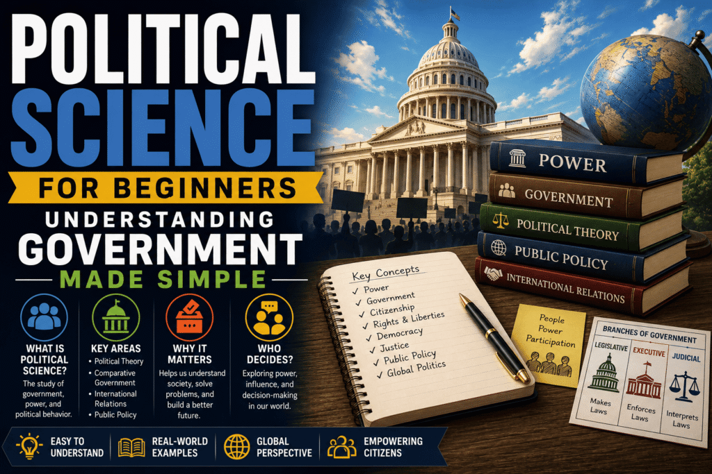 Political Science for Beginners: Understanding Government Made Simple