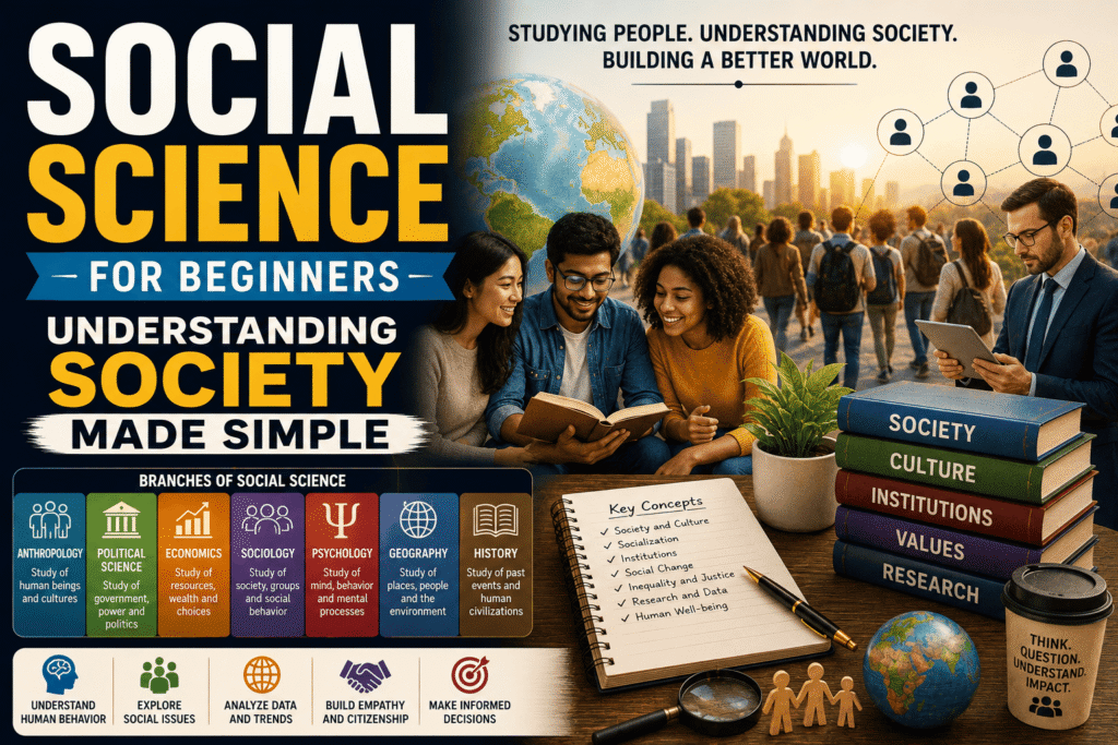 Social Science for Beginners: Understanding Society Made Simple
